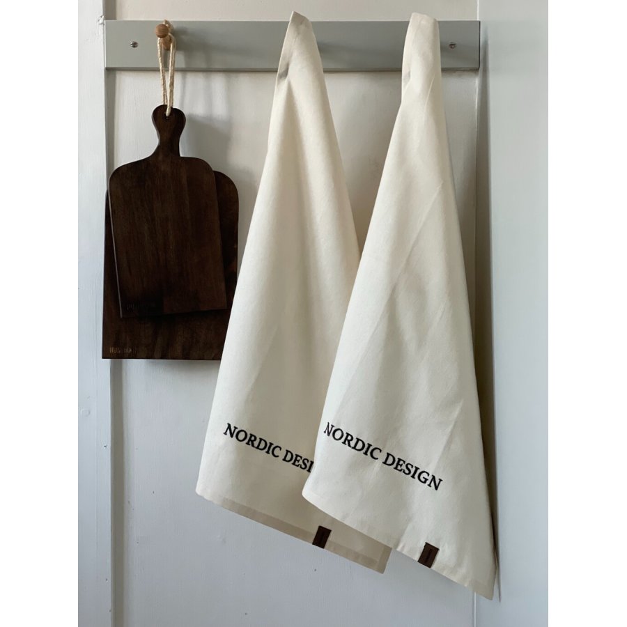 Humdakin Viskestykker 2 stk. 45x70 cm, Shell