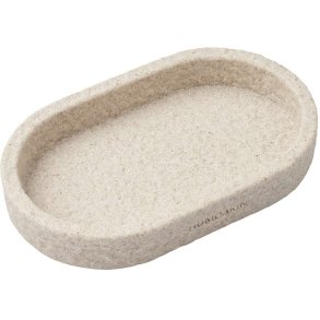 Humdakin Ovales Tablett 25 cm, Sandstein