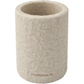 Humdakin Vase H14 cm, Sandstein