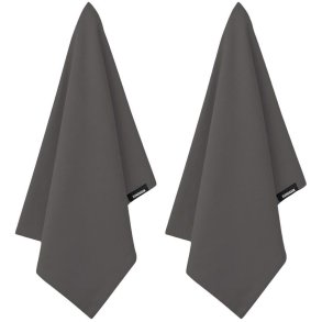 Humdakin Viskestykke 2 stk. 45x70 cm, Steel Grey