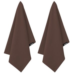 Humdakin Viskestykke 2 stk. 45x70 cm, Bison Brown
