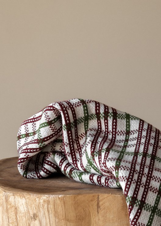 Humdakin Gestricktes Kchenhandtuch 4570cm, Winter Whisper