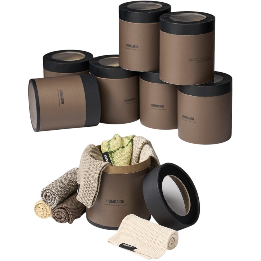 Humdakin Gestricktes Spltuch 7er Set, Multi