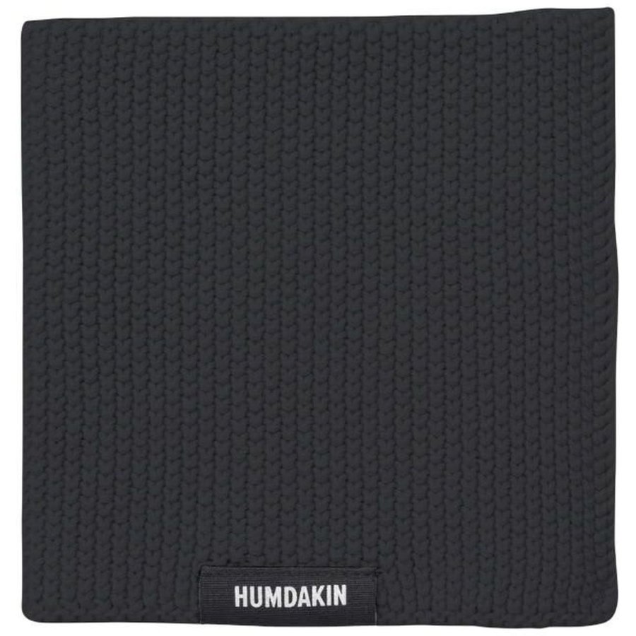 Humdakin Strikket Karklud 28x28 cm, Asphalt