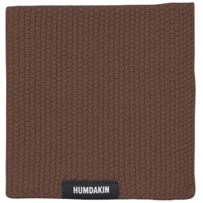 Humdakin Strikket Karklud 28x28 cm, Bison Brown