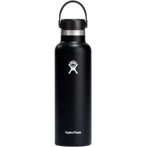 Hydro Flask Standard Mouth Flex Drikkeflaske 621 ml, Sort