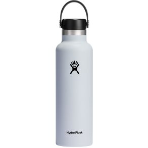 Hydro Flask Standard Mouth Flex Drikkeflaske 621 ml, Hvid