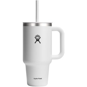 Hydro Flask Termokop m. Sugerr 946 ml, Hvid