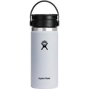Hydro Flask Wide Flex Sip Lid Drikkeflaske 473 ml, Hvid