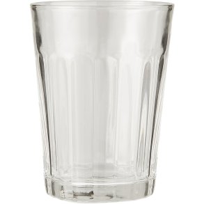 Ib Laursen Drikkeglas m. Riller 20 cl, Klar