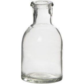 Ib Laursen Apotekerglas Lysestage H11 cm, Klar
