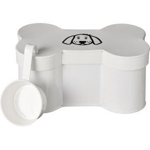 Ib Laursen Blik met maatbeker 15x24 cm, Wit