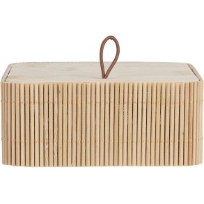 Ib Laursen �ske m. L�g 12x12 cm, Bambus
