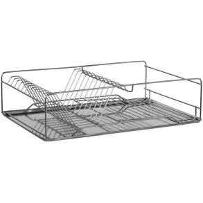 Ib Laursen Abtropfgestell mit Tablett 32,5x47 cm, Edelstahl