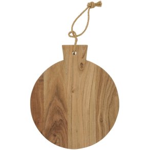 Ib Laursen Schneidebrett �25 cm, Akazie/Jute
