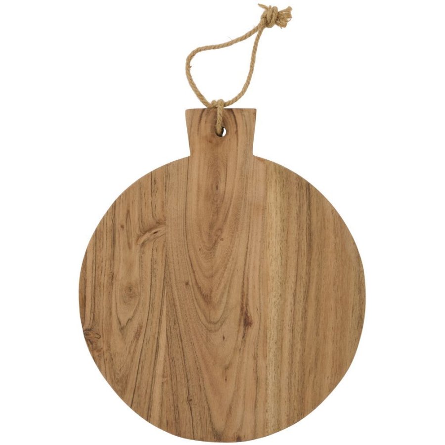 Ib Laursen Schneidebrett �30 cm, Akazie/Jute