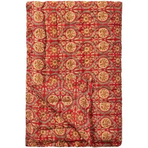 Ib Laursen Bella Steppdecke 130x170 cm, Rot