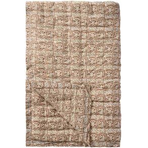 Ib Laursen Charlotte Steppdecke 130x170 cm, Braun