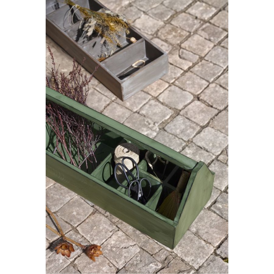 Ib Laursen Kasse m. 11 Rum 27x90 cm, Fyrtr�