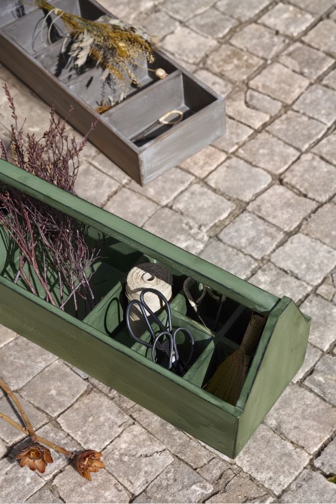 Ib Laursen Kasse m. 11 Rum 27x90 cm, Fyrtr�