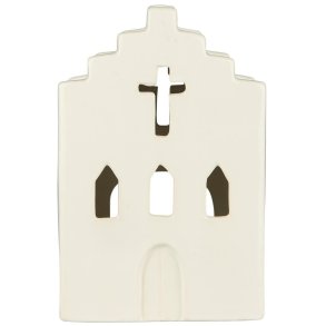 Ib Laursen Stillenat Lyshus Kirke H19,2 cm, Creme