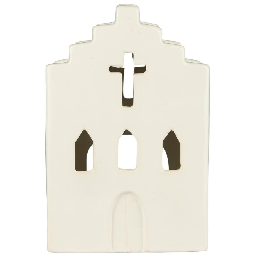 Ib Laursen Stillenat Lyshus-Kirche H19,2 cm, Creme