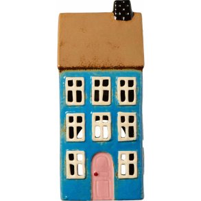 Ib Laursen Nyhavn Lichthuisje H23,5 cm, Blauw