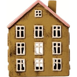 Ib Laursen Nyhavn Lichthuisje H18 cm, Mustard