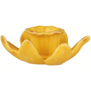 Ib Laursen Kerzenhalter H4,3 cm, Gelb