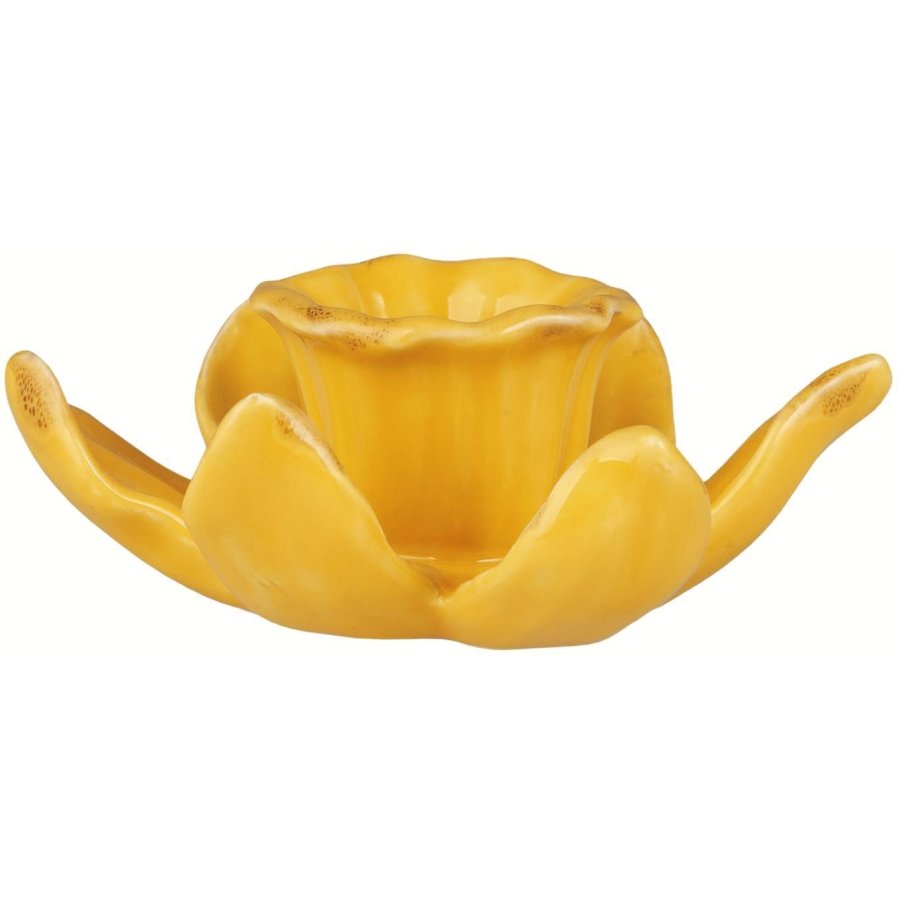 Ib Laursen Kerzenhalter H4,3 cm, Gelb