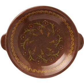 Ib Laursen Avignon Dekoschale 30,5 cm, Braun/Gelb