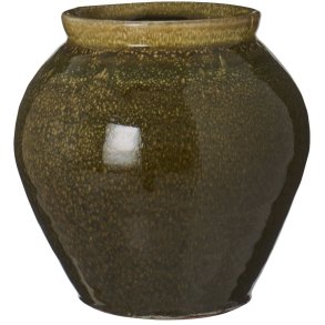 Ib Laursen Avignon Vase H20 cm, Mosgr�n