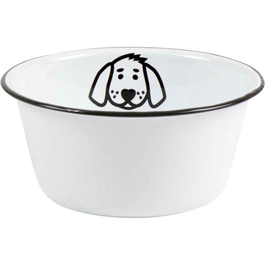 Ib Laursen Hundenapf �17 cm, Wei&szlig;