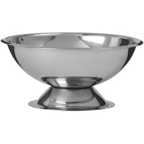 Ib Laursen Sk�l m. Fod �9,7 cm, Rustfrit St�l