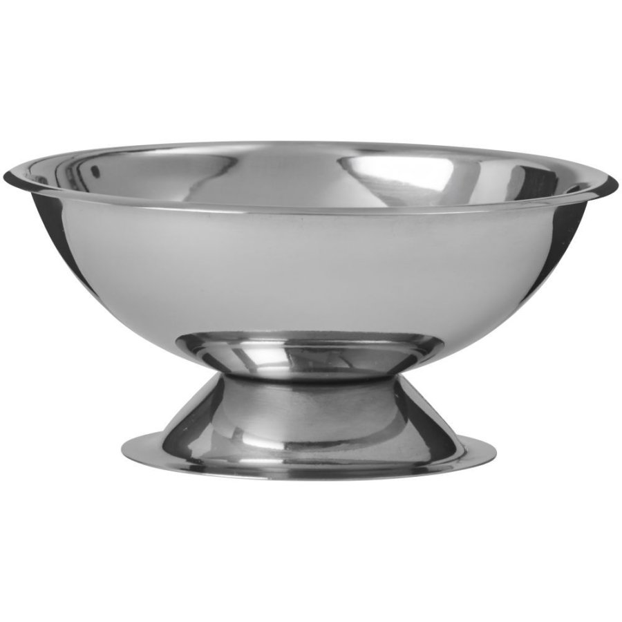 Ib Laursen Sk�l m. Fod �9,7 cm, Rustfrit St�l