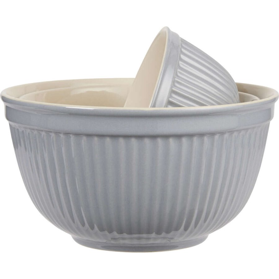 Ib Laursen Mint Bowl 2er Set, French Grey