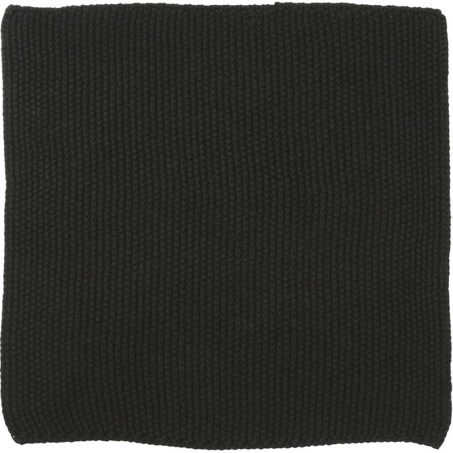 Ib Laursen Mint Geschirrtuch 25x25 cm, Pure Black