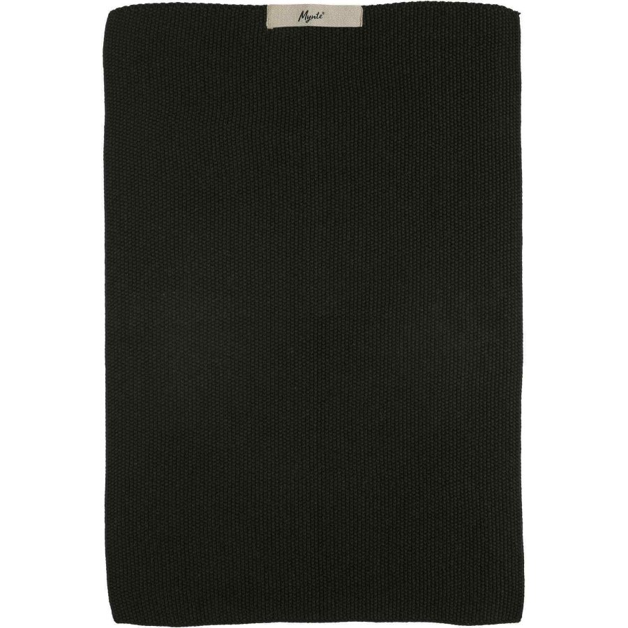 Ib Laursen Mint Handtuch 40x60 cm, Pure Black