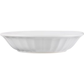 Ib Laursen Mynte Dyb Tallerken 21 cm, Pure White