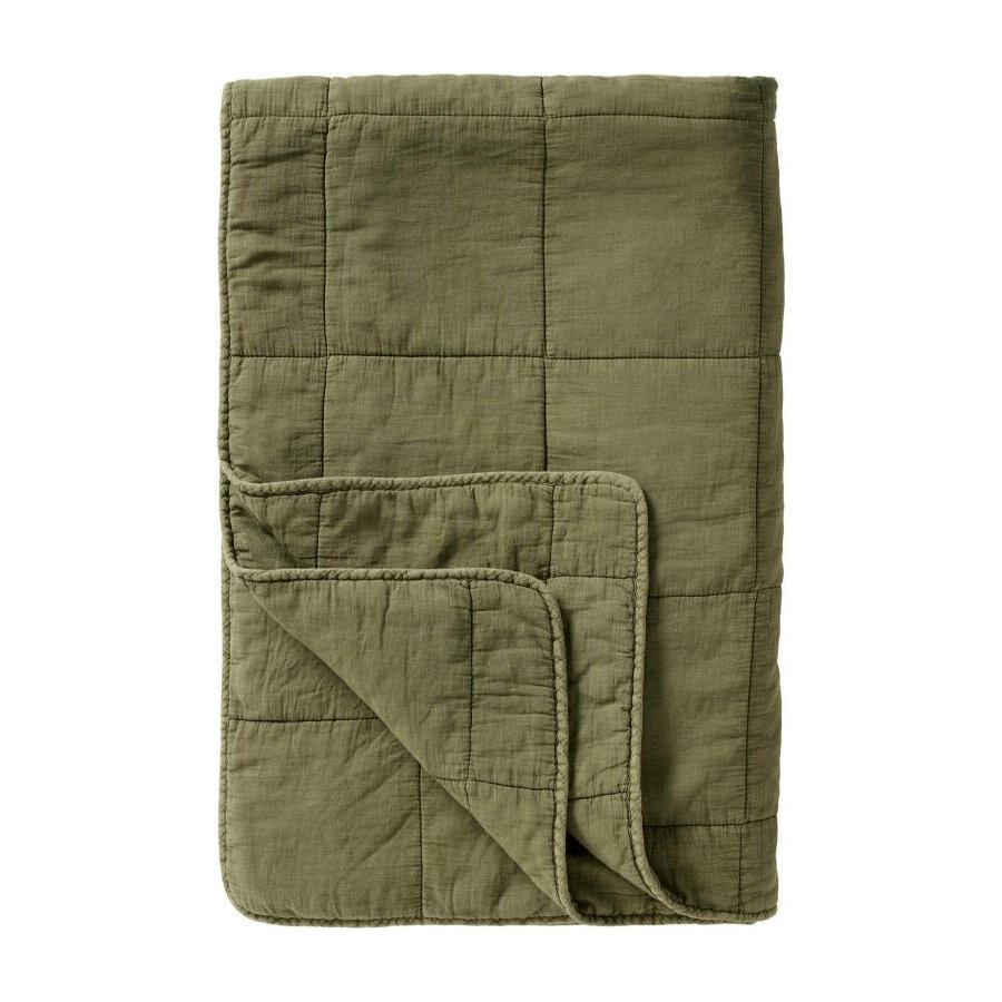 Ib Laursen Vintage Quilt 130x180 cm, Olive