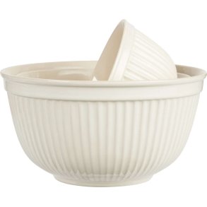 Ib Laursen Mynte Bowl 3er Set, Butter Cream