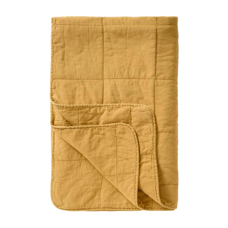 Ib Laursen Vintage Quilt 130x180 cm, Mustard