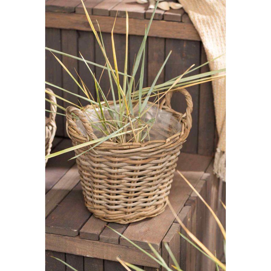 Ib Laursen Korb H36 cm, Rattan