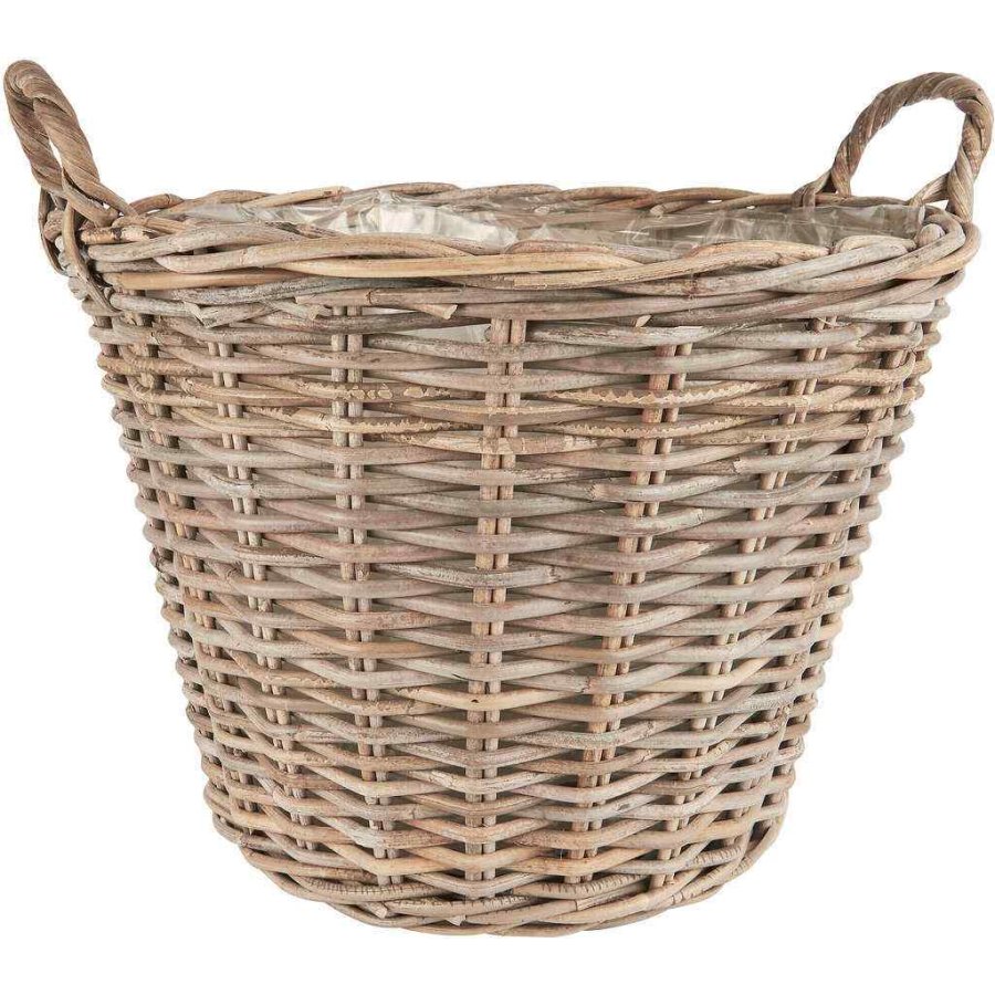 Ib Laursen Korb H39 cm, Rattan