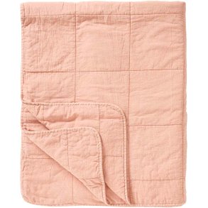 Ib Laursen Vintage Quilt Sengetæppe 240x240 cm, Rose Shadow