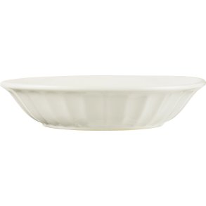 Ib Laursen Mynte Dyb Tallerken 21 cm, Butter Cream