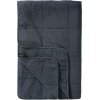 Ib Laursen Vintage Steppdecke 130 x 180 cm, Historical Blue