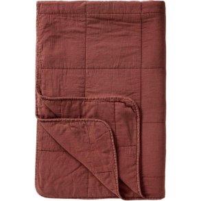 Ib Laursen Vintage Steppdecke 130x180 cm, Rost