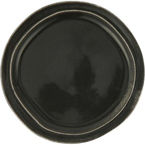 Ib Laursen Dunes Tallerken 28 cm, Antique Black