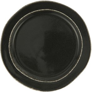 Ib Laursen Dunes Tallerken 22 cm, Antique Black